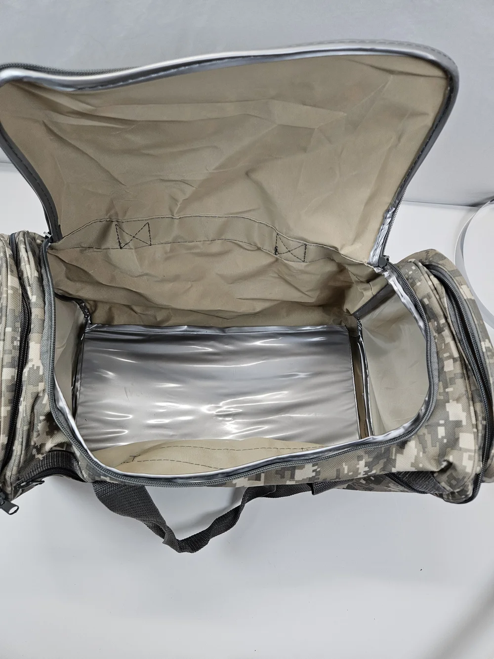 NRA Duffle Bag Gym National Rifle Association Camo Camouflage Tactical Travel
